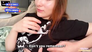 My neighbor helps me with his dick when my BF is not around