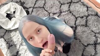 A young Russian babe would do anything to reach orgasm
