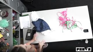The girl is fucked and she’s dreaming, perhaps in the kitchen on the table
