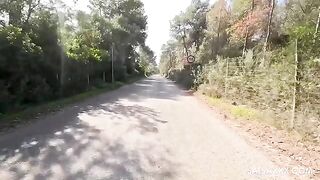 An Amazon woman proved to a guy that she can ride like a cowgirl