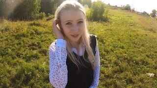 What do we do at sunset? A stunning schoolgirl Stacy Starando has no idea