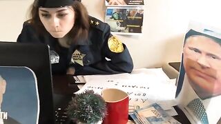 The couple is tired of doing taxes and they have to do it in a steamy session