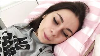 The man gently fucked his girlfriend with a pump, a rare sight