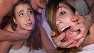 Her mouth should not be idle, especially when she’s into rough play