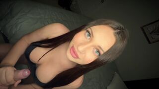 What did you learn from the blowjob class? Show me!