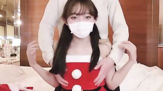 Amateur anime-style sex with cute 18-year-old girlfriend in embarrassing poses
