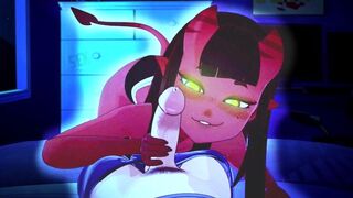 A horny witch fucks a guy who is not experienced