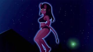 A horny witch fucks a guy who is not experienced