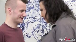 Mature lady Nicole DuPapillon getting fucked hard by Sam Bourne