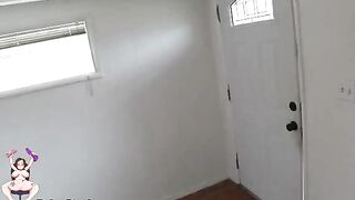 Squatter offers her hole to homeowner in desperate times