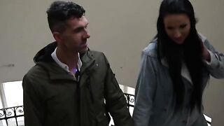 Instead of a thousand compliments, you get a stiff cock in your mouth