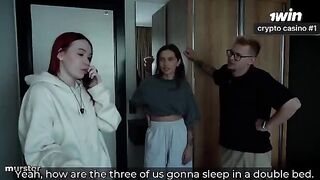 My girlfriend is getting fucked while I calmly jerk off – Pure Taboo