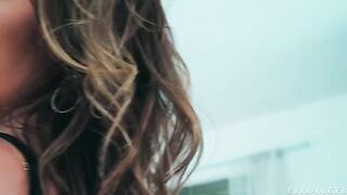 I see the anal target, a popular brunette trend