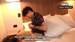 The girl knows how to deeply take a man early in the morning