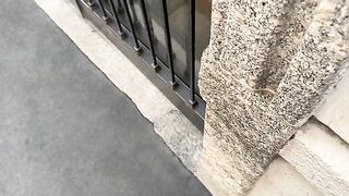 Sit softly, fuck hard - an Italian girl's talent