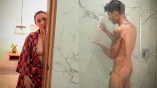 A hot shower encounter with a stepmom is the stuff of dreams