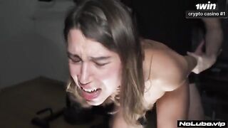 A girl went from an orgasm to trembling, showcasing intense passion in a homemade video