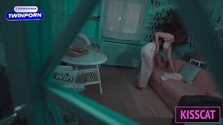 A man fucked a girl with every move she made