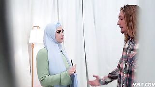 She prays, but her pussy is not so pious