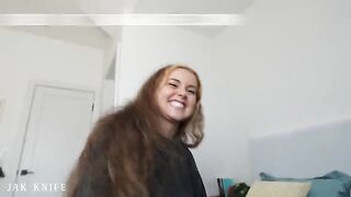 Girl was attacked by a man with passion, he did not spare himself either