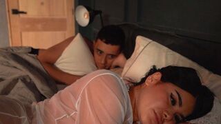 I couldn’t sleep, thinking about his lips and her moans