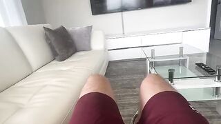 A thick girl with a big ass gets fucked in the ass by her stepbrother