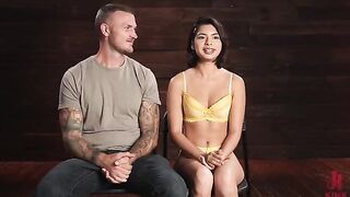 Total capitulation through tight lacing on the body, a very good video