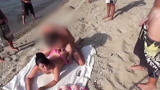 I spread the towel, you took out your pants—it makes sense