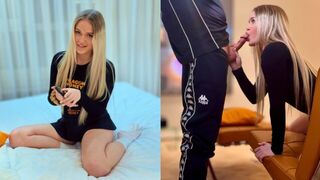A beauty lost a bet to her stepbrother and had to have sex with him