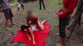 Beach orgy compilation with the hottest amateurs getting fucked