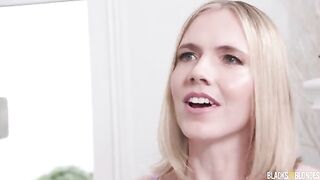She became a slut and was fucked by three guys in her stockings