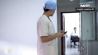 A doctor wrote a prescription for sex with a patient in the bathroom