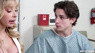 A hospital setting has become a place for some unexpected encounters
