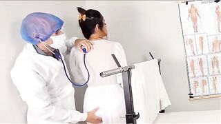 The man gave his place to another when he saw a sexy patient