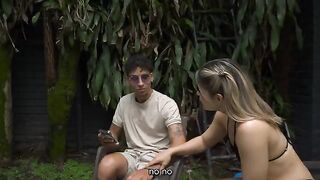 Sweetie, don't choke while engaging in this risky act