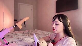 The sexologist checked the girl’s sensitivity using a strange device