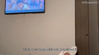 The hot MILF is fucking hard on her throne in a risky scene