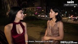 The guy is going to fuck my girlfriend and I, in a threesome