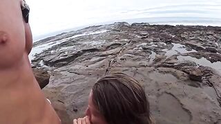 The beach is always humid — from the water and due to other reasons