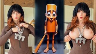 Her tits are a masterpiece — I had to fuck her in the ass!