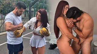 The beautiful girl is struggling to get membership and has sex