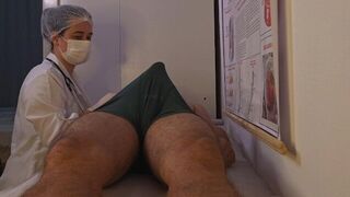 The doctor checked the girl and suggested sex to help her condition