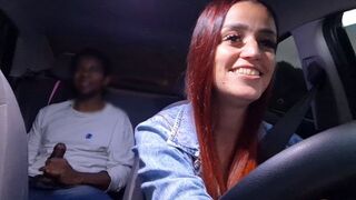 A hot Latina shows her skills in an unexpected place, risking much
