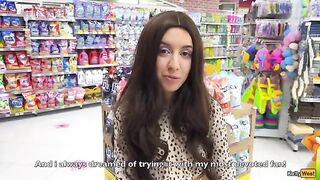 Katty West agreed to have sex without a condom and get cum inside her