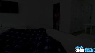 A great blowjob scene from a first-person perspective
