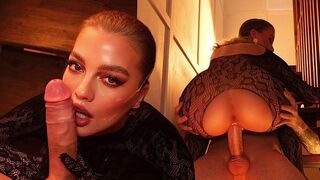 You can put it in your mouth, and there's a net on top - The best porn for foot fetish lovers!