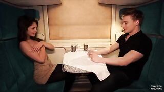 There's enough room in the compartment for a passionate encounter