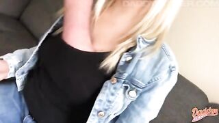 I fill my hairy pussy with sperm in a steamy Girl POV scene