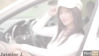 The long journey home with a passionate Asian girl who can't hide her desires