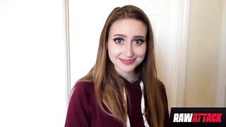 Petite Laney Grey takes a big monster cock